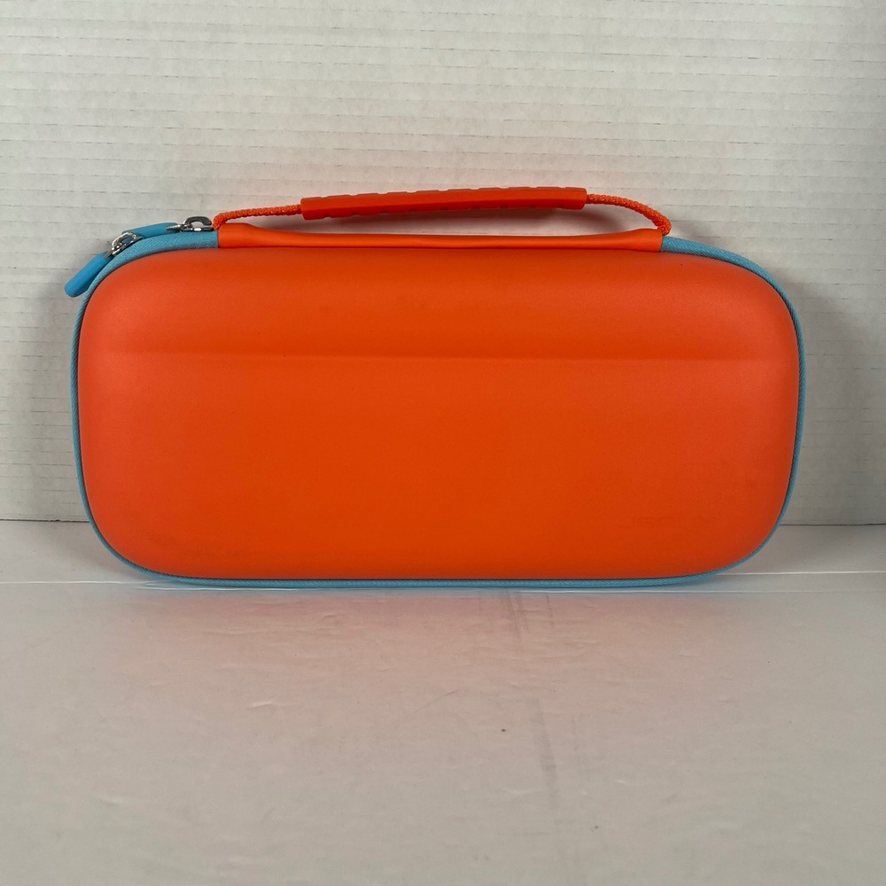 JSAUX Steam Deck Carrying Case Orange Blue Hard Shell Travel Bag BG0102